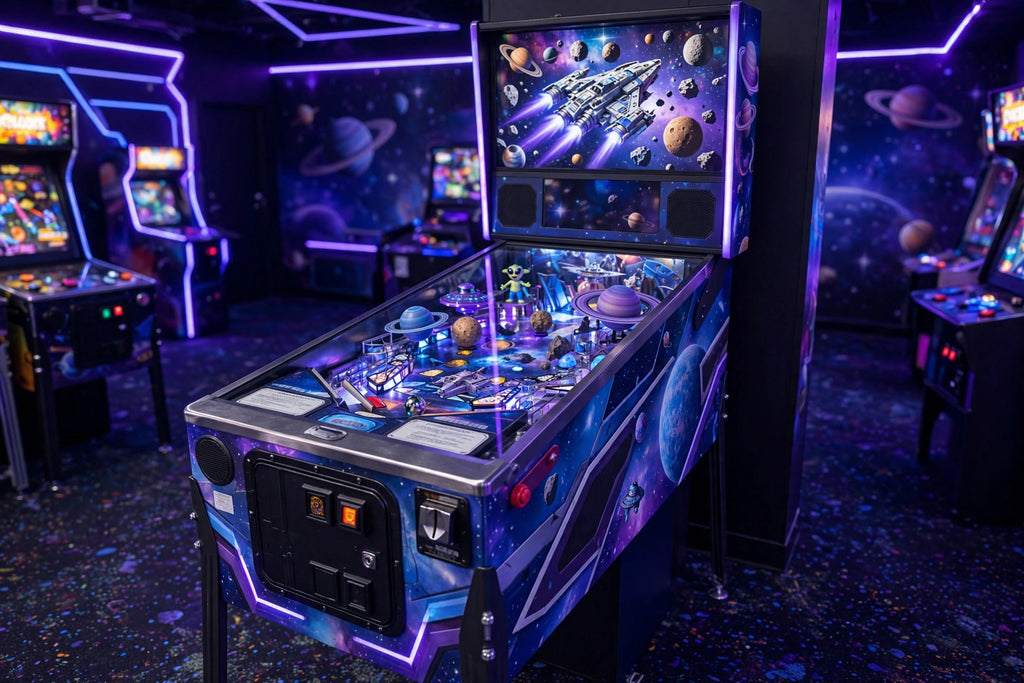Pinball Space Game Building Set 900PCS PINBALL GAME