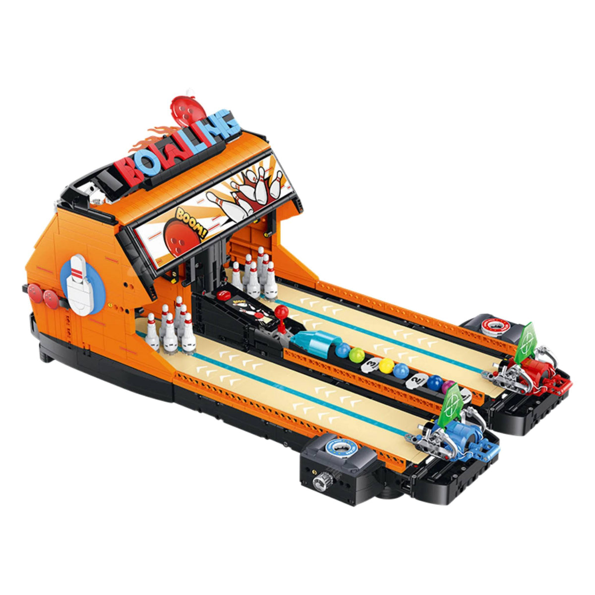 Bowling Arcade Game Building Set 1100PCS BOWLING