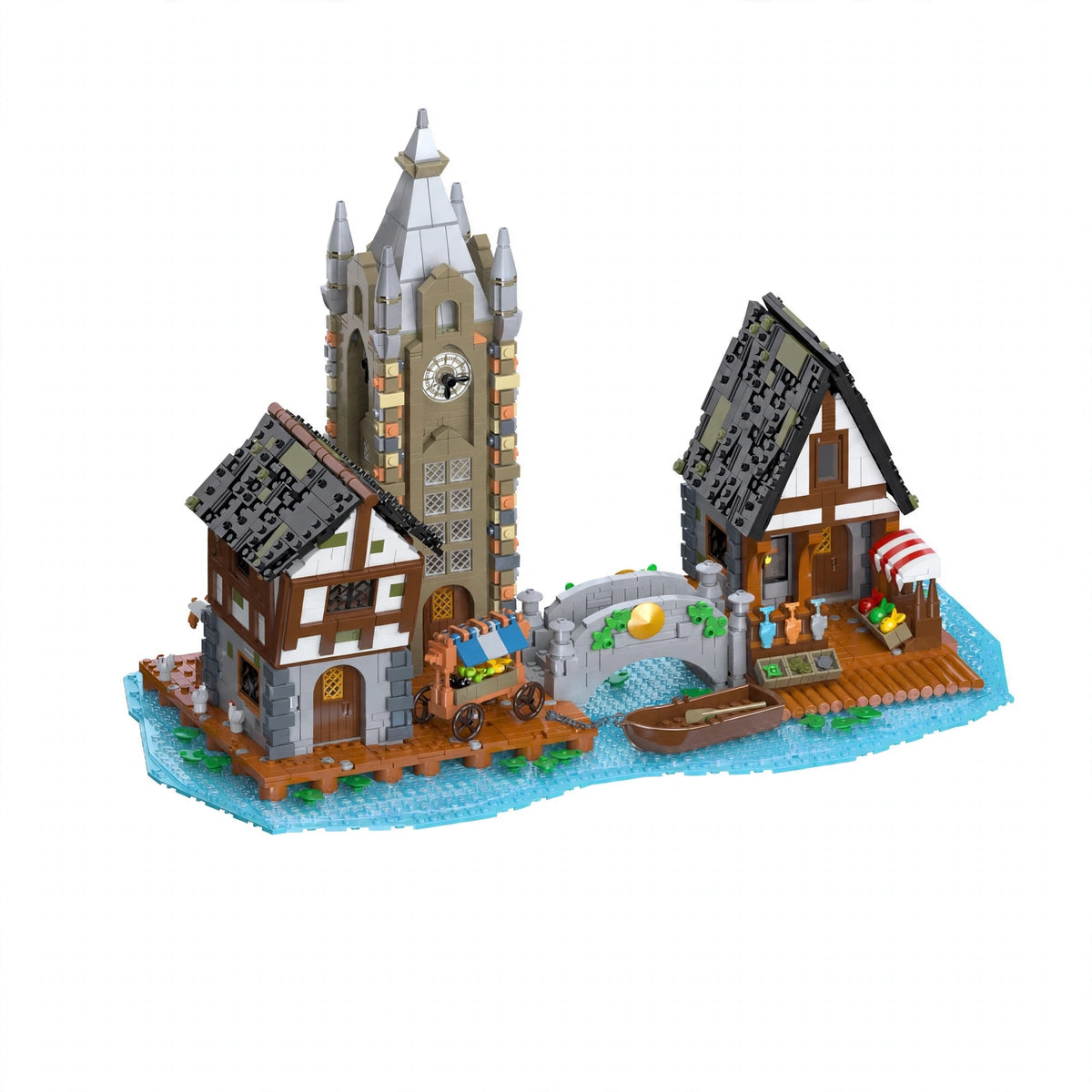 Medieval Market - 3335 pcs - Includes LED Light Components