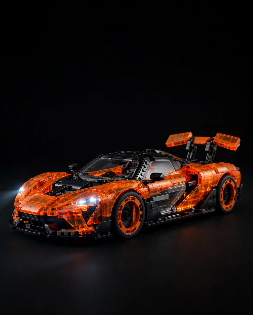 BRICKOVA Solar Flare W1 - 1:8 Hypercar - 3466 PCS
