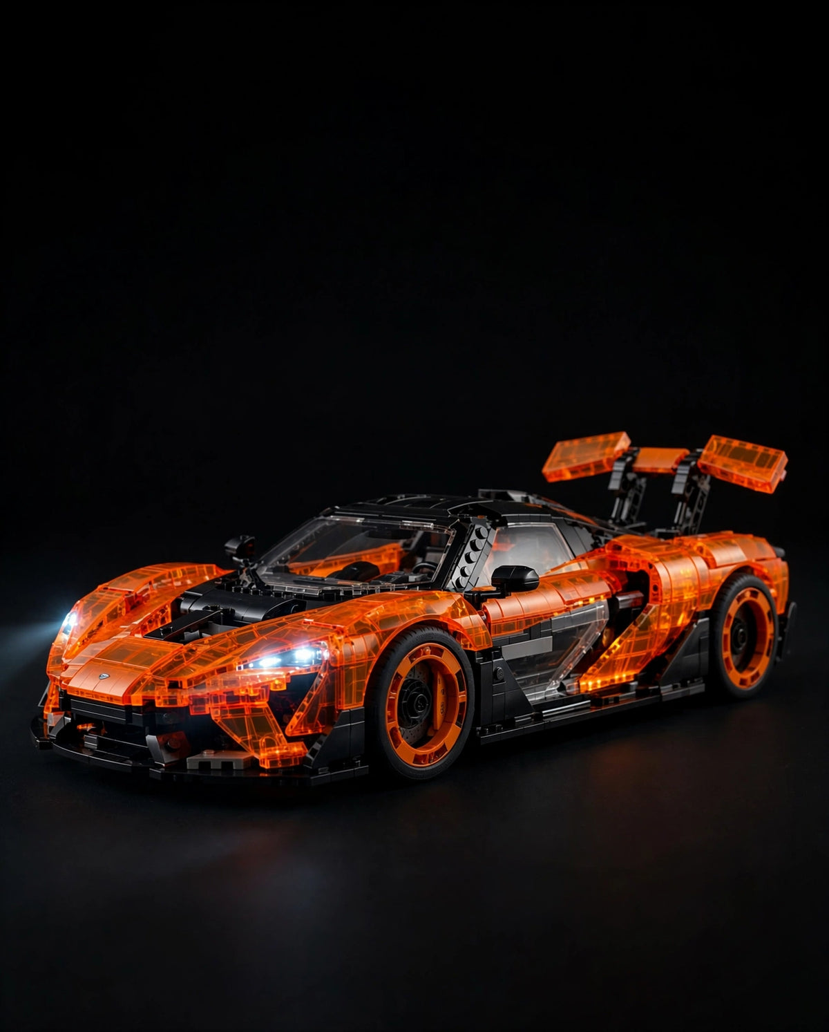 BRICKOVA Solar Flare W1 - 1:8 Hypercar - 3466 PCS