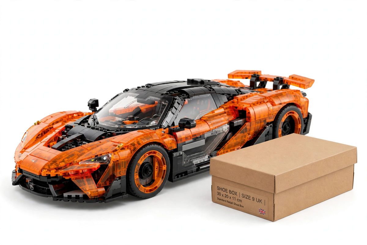 BRICKOVA Solar Flare W1 - 1:8 Hypercar - 3466 PCS