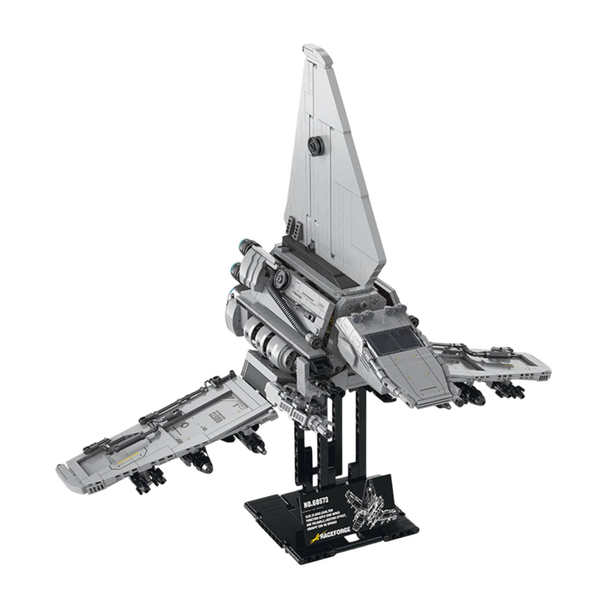 Space Shuttle RACEFORGE Building Set 750PCS NO.60573