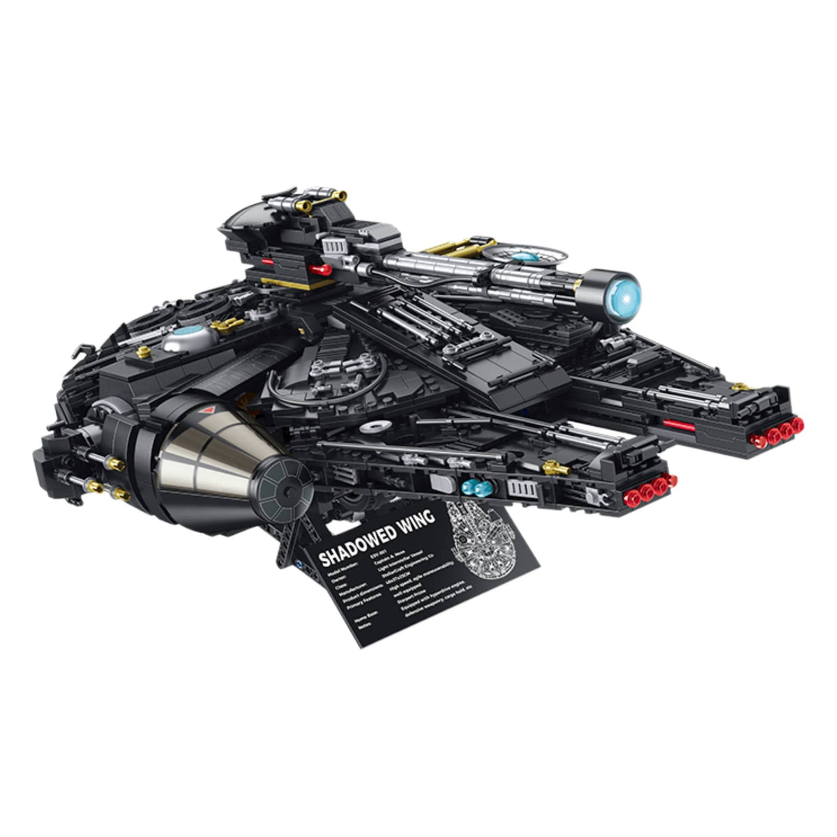 Shadowed Wing Falcon Building Set 1400PCS SHADOWED WING