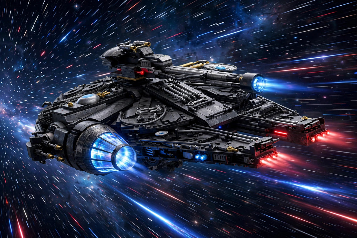 Shadowed Wing Falcon Building Set 1400PCS SHADOWED WING