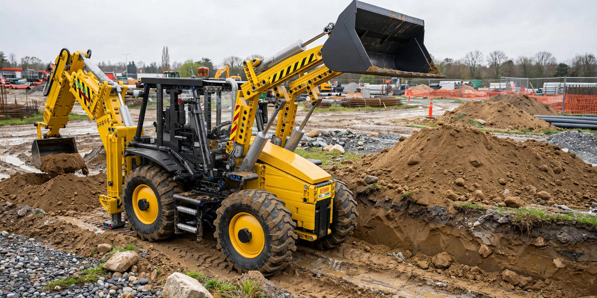 The Backhoe Loader - 2239 PCS