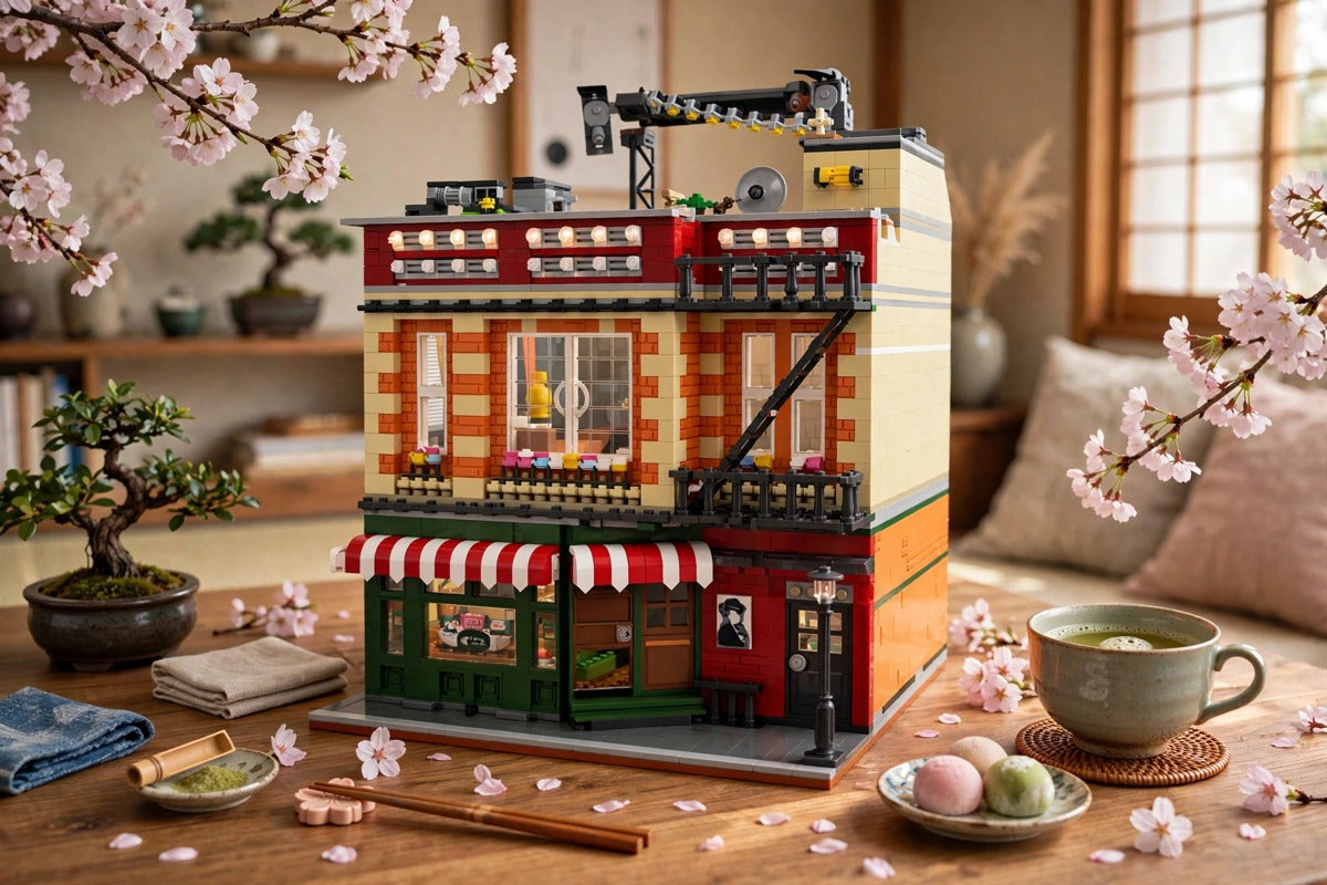 Sakura Restaurant Building Set 3725PCS