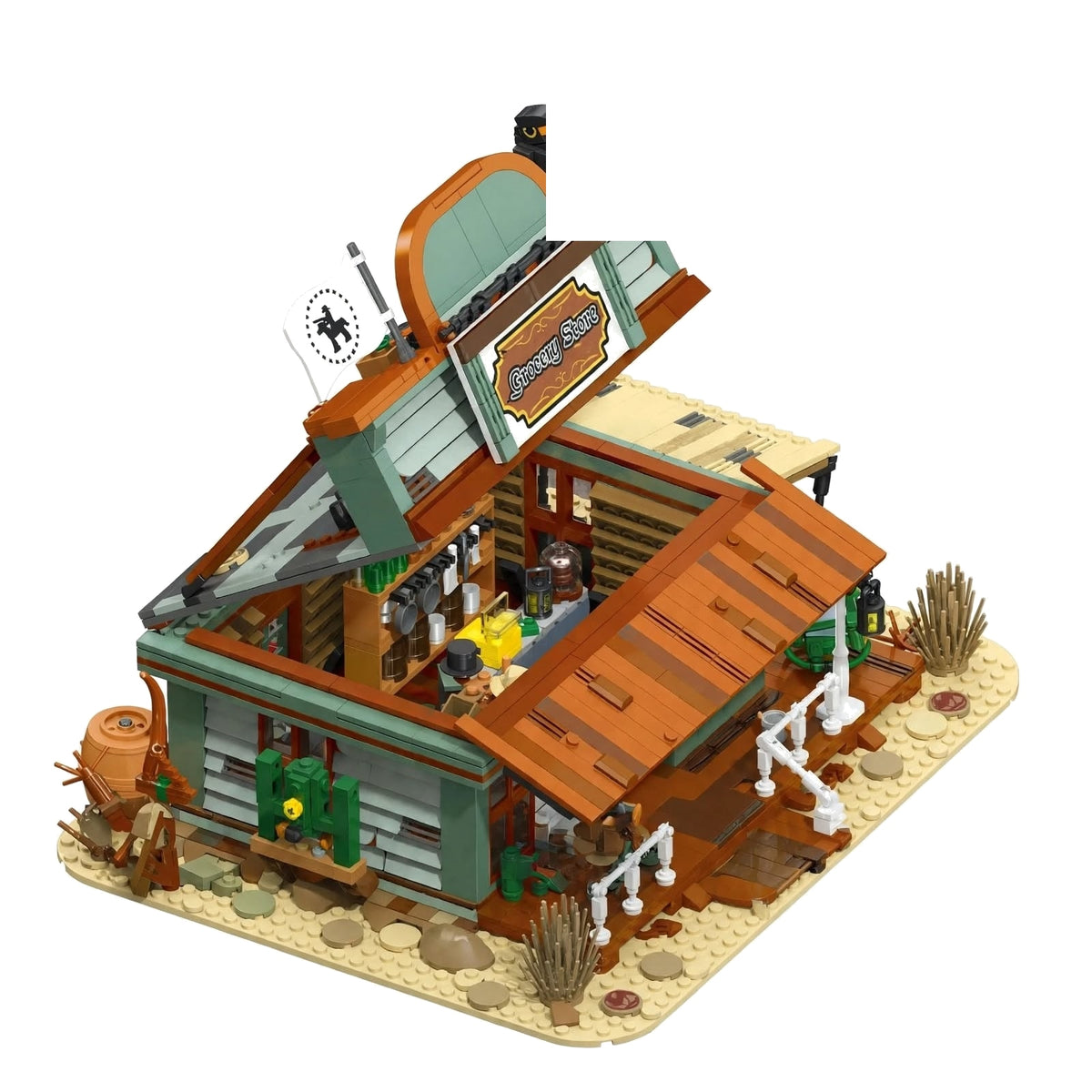 Wild West Grocery Store Building Set