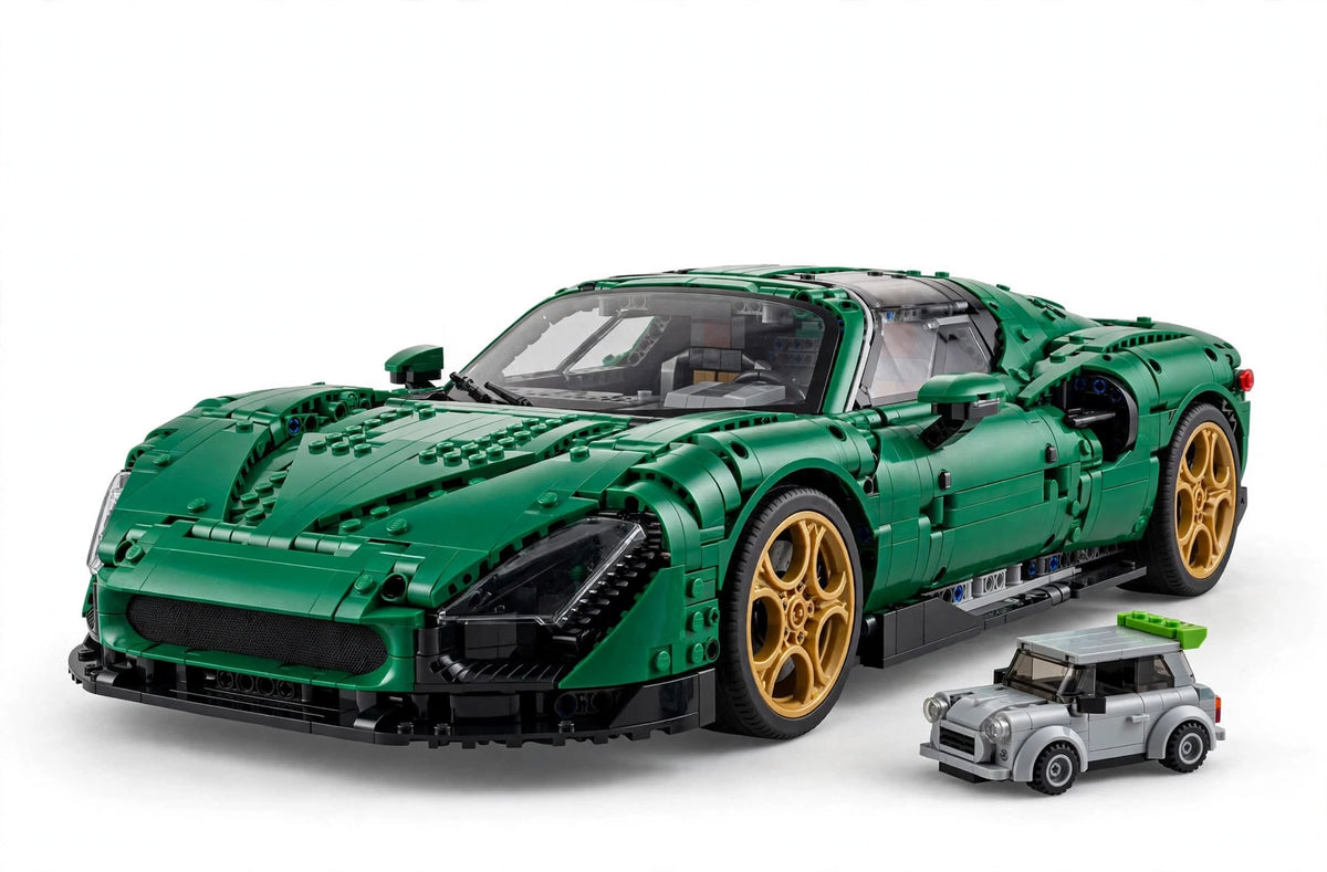The Emerald Phantom GT - 1:8 Racing Legend