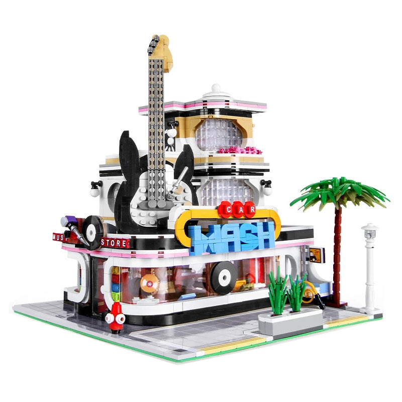 Guitar Shop with LED Lights
