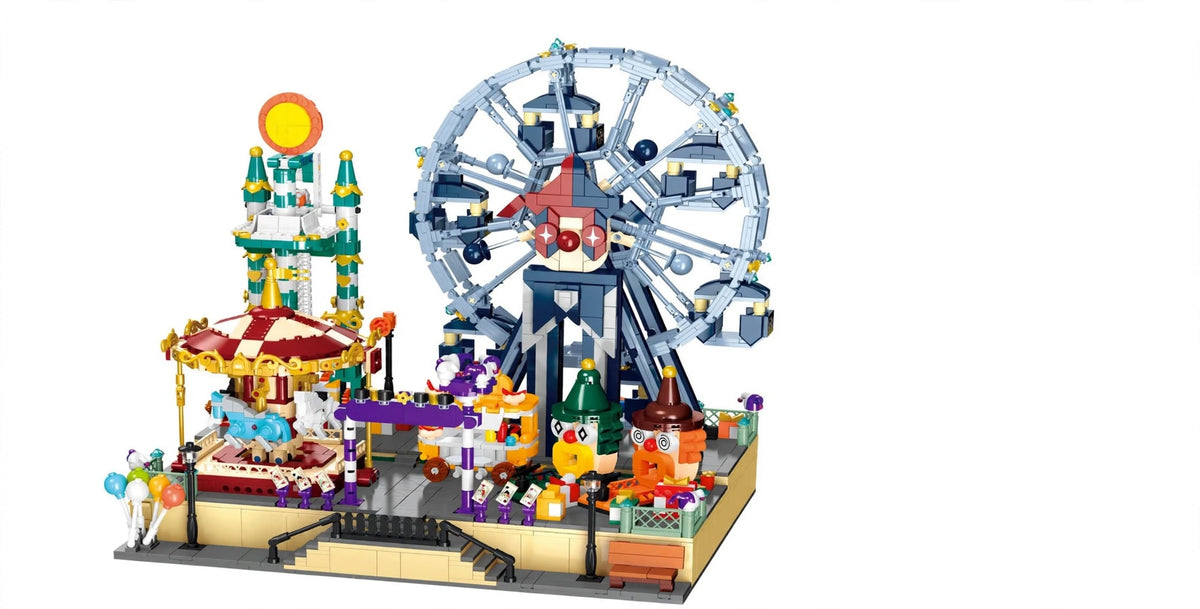 Amusement Park Building Block Set