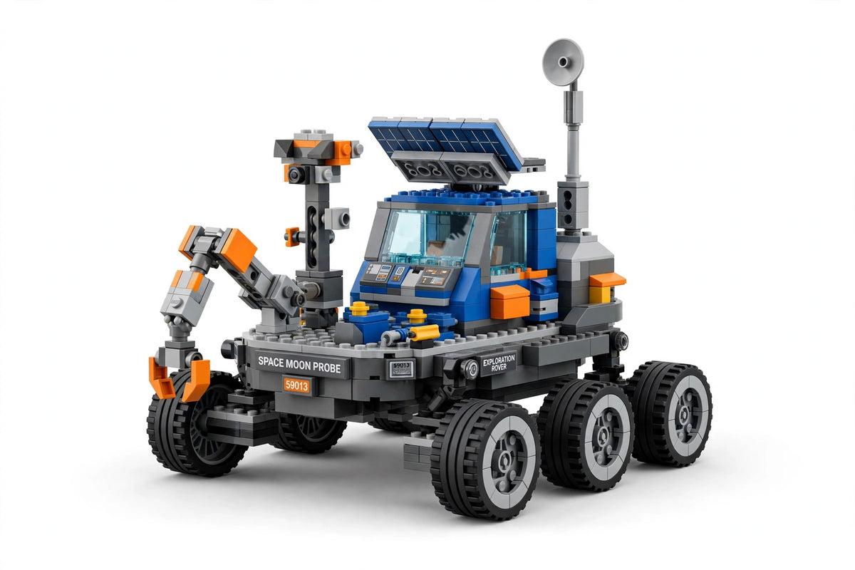 Space Moon Probe - Lunar Rover