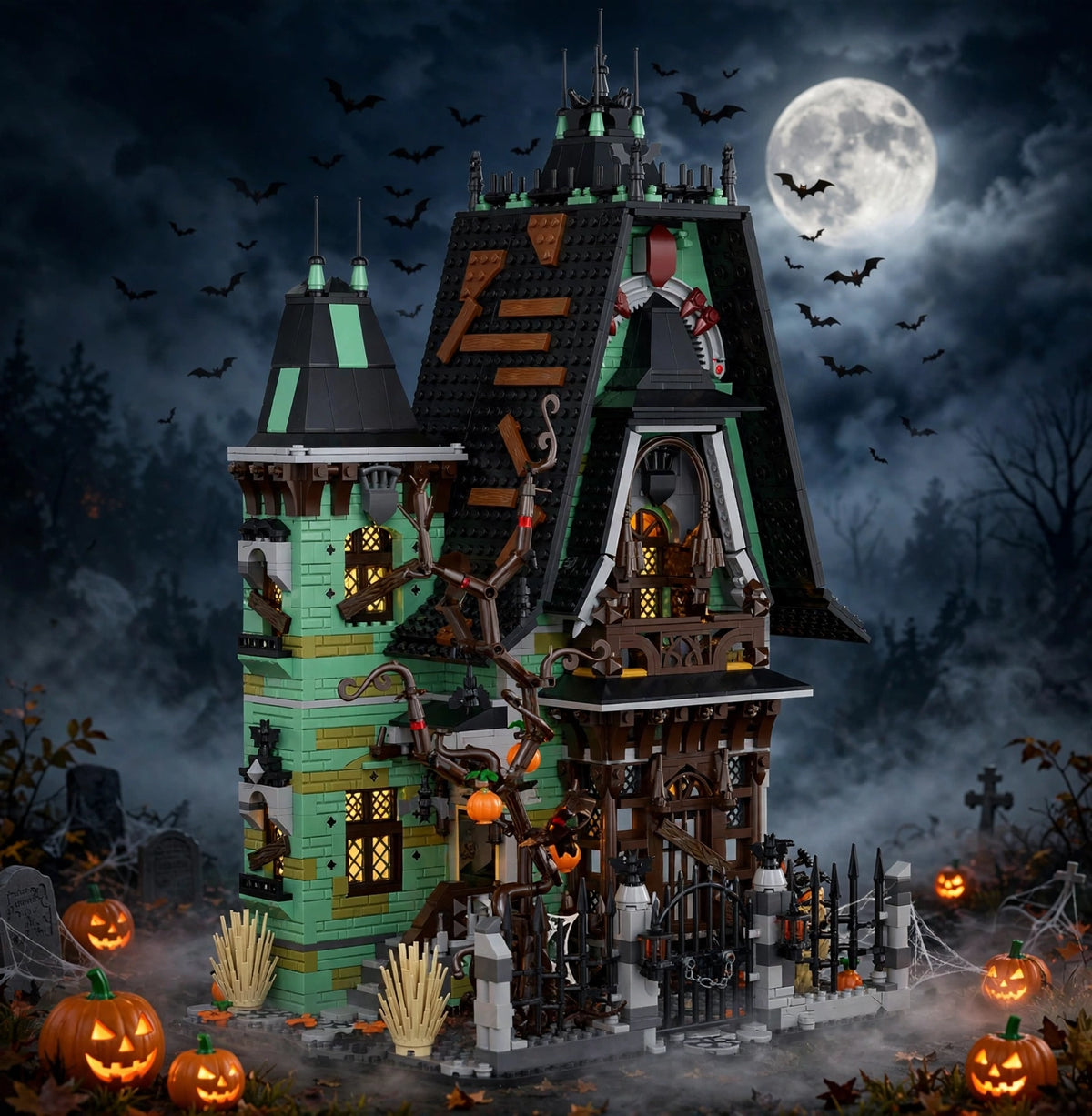 Haunted Manor - Halloween Modular Building Set