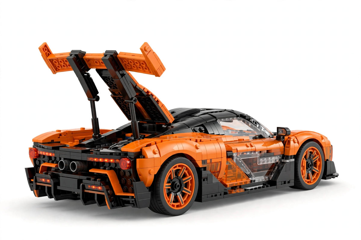 BRICKOVA Solar Flare W1 - 1:8 Hypercar - 3466 PCS
