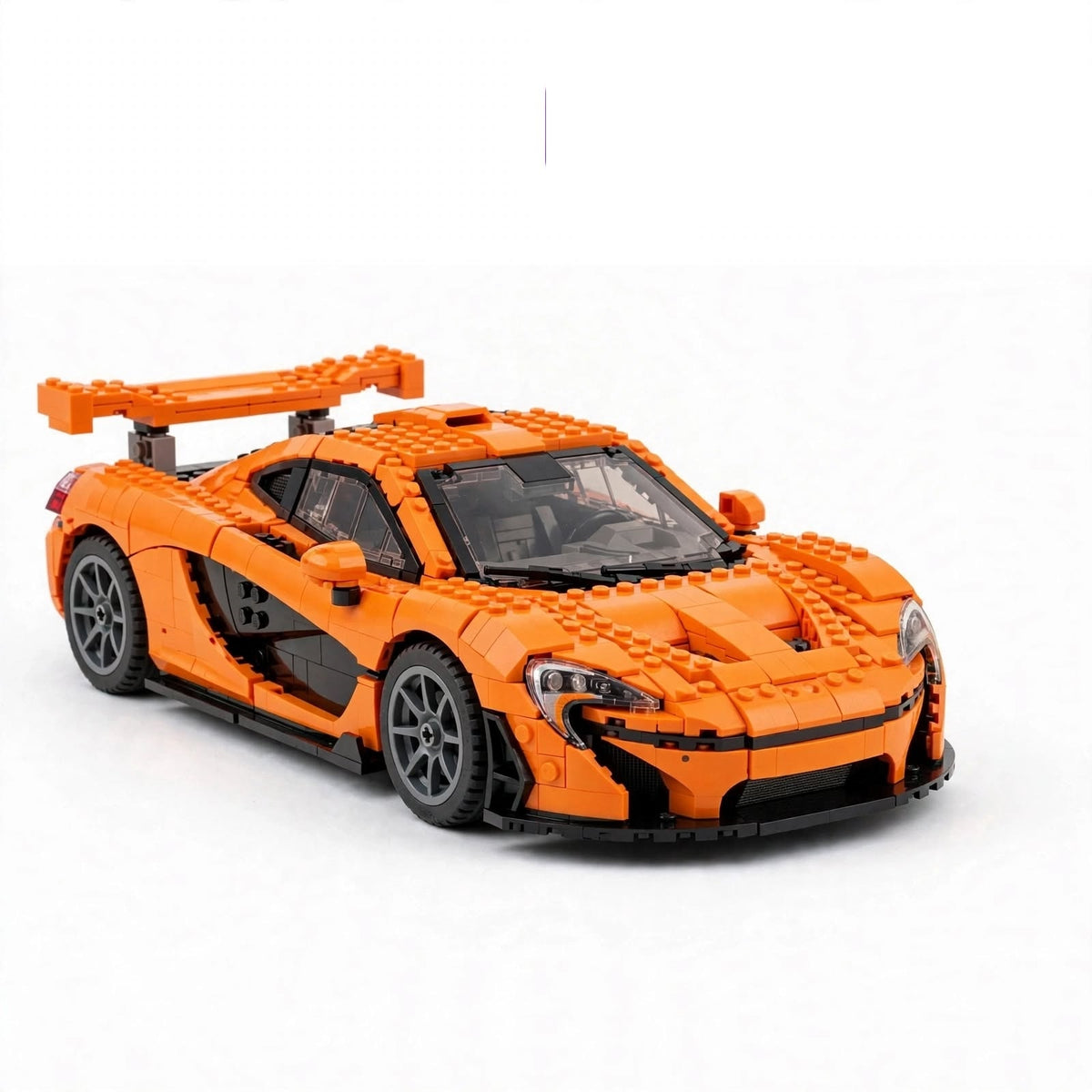 Orange Super car - Brick Model
