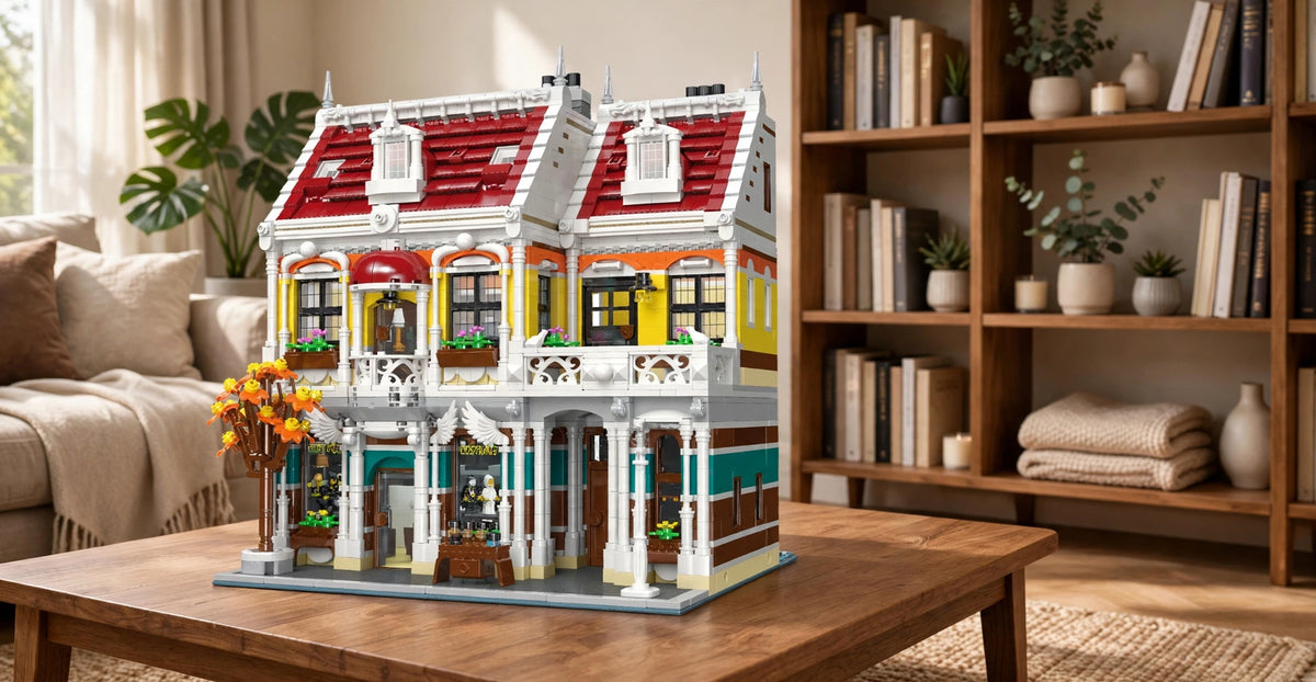 JIESTAR Clothing Store Building Set