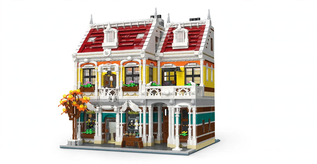 JIESTAR Clothing Store Building Set