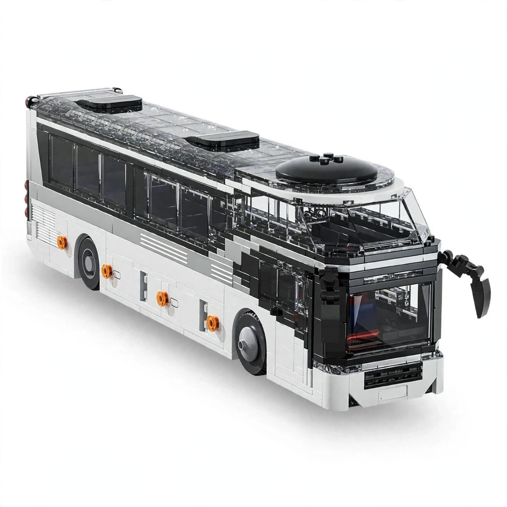 Double Decker Tourist Bus Model Kit – Brickova